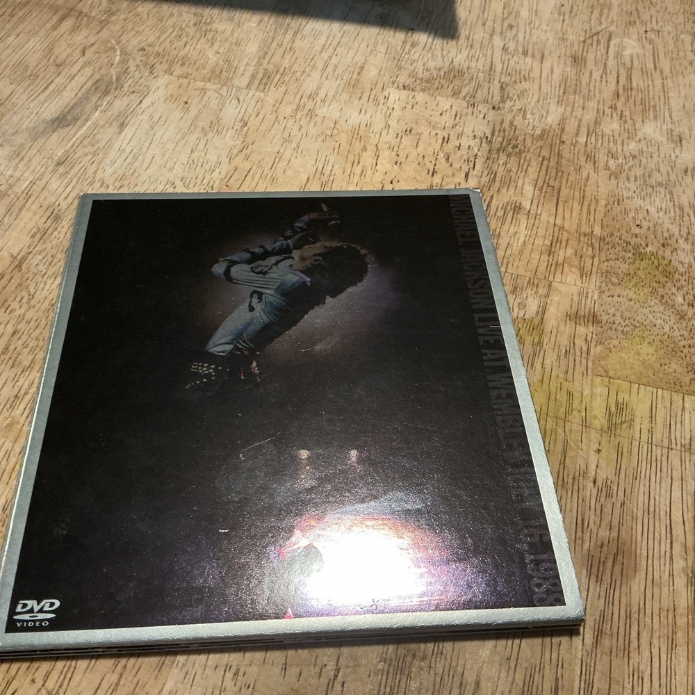 Michael Jackson Live at Wembley July 16 1988 DVD Sony Legacy Rare OOP YT4